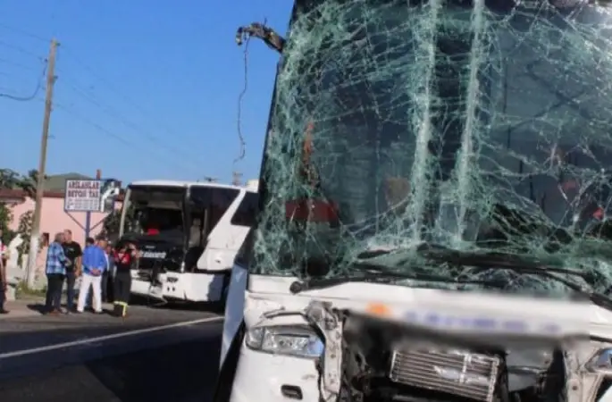 Ordu'da zincirleme trafik kazası: 15 yaralı