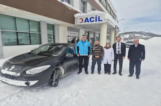 Ordu’da Zorlu Kış Şartlarında Sağlık Hizmetleri Sürüyor