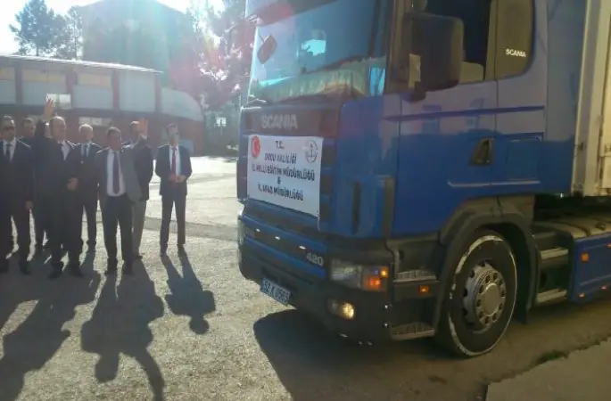 Ordu'dan Suriyeli Öğrencilere Yardım