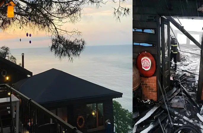 Ordu'nun Gözde Mekanından Yangın Sonrası İlk Açıklama!