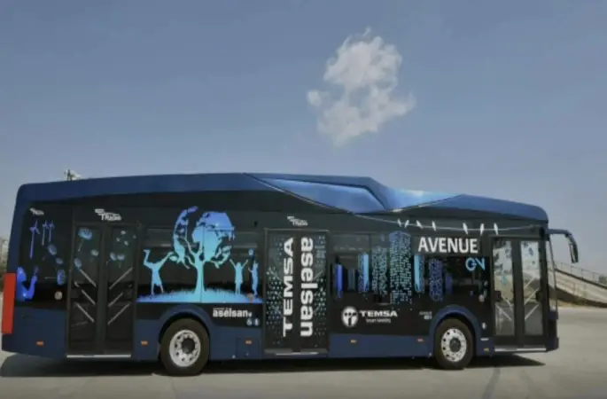 Ordu'ya Elektrikli Otobüs Geliyor