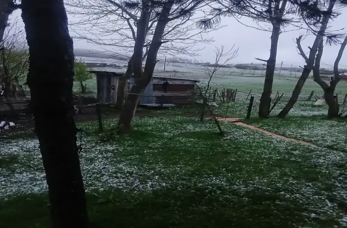 Ordu'ya Mayıs Ayının Ortasında Kar Yağdı!