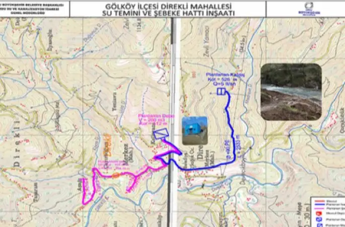 OSKİ GÖLKÖY İLÇESİNDE 2016 YILI YATIRIMLARINA BAŞLADI