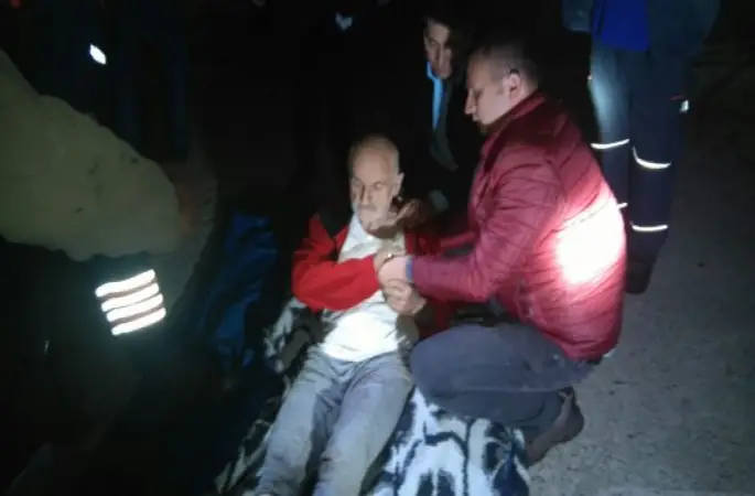 Parkinson Hastası Kayıp Vatandaşı AFAD Ekipleri Buldu