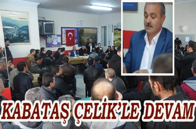 Kabataşlılar Derneği Mustafa ÇELİK ile Devam Dedi.