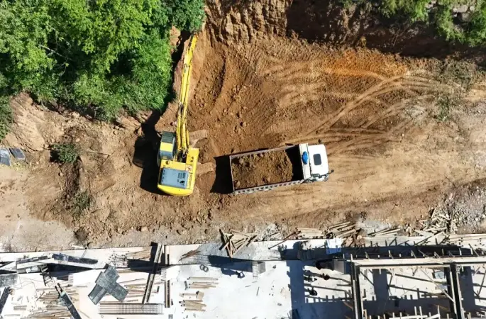 Sanayi Sitesinde Çalışmalar Sürüyor