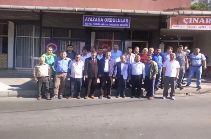 Sarıyer Ordulular derneği Yaman başkana emanet