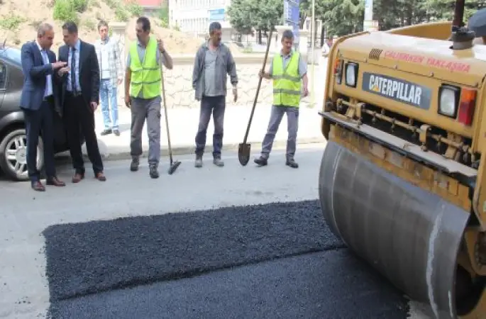Altınordu da Yol İyileştirme Çalışmaları
