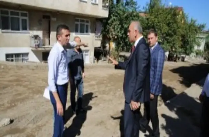 Subaşı Mahallesine Km Sıcak Asfalt