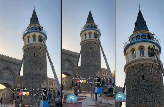 Suudi Arabistan'a Galata Kulesi inşa ettiler! En çok konuşulan ise ziyaret ücreti