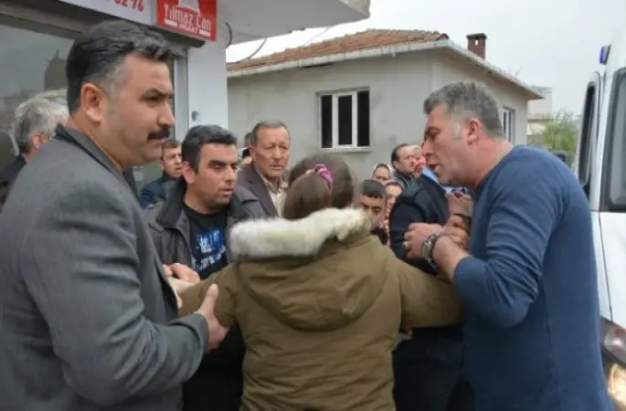 Trafik Kazasının Ardından Kavga