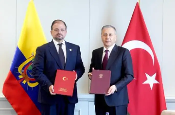Türkiye ile Ekvator Arasında Güvenlik ve Kolluk Eğitimi Alanında İş Birliği Anlaşmaları İmzalandı