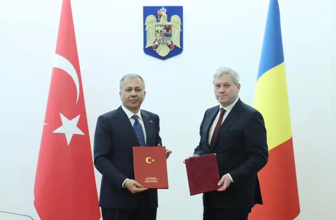 Türkiye ile Romanya Arasında Güvenlik ve Göç Alanında İş Birliği Görüşmesi