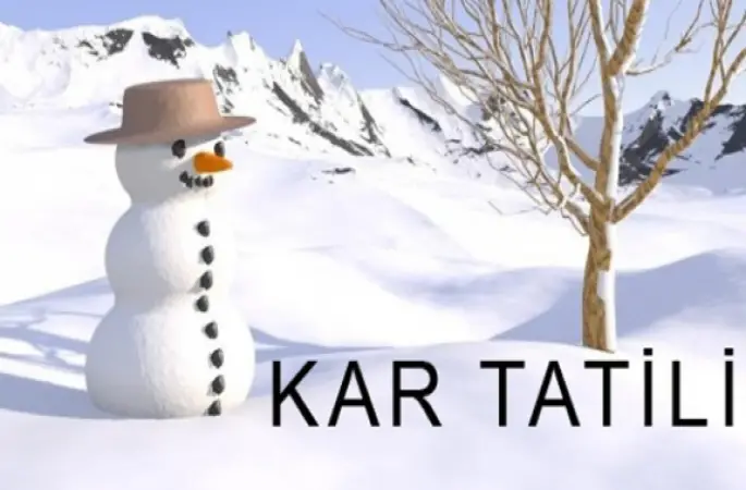 Ordu da 6 Ocakta hangi okullarda kar tatili uygulandı.