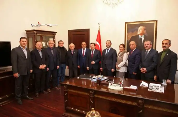 Ünye Stk’lardan Vali Balkanlıoğlu’na Ziyaret