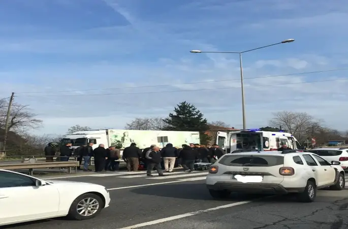 Ünye’de Araç Yayaya Çarptı: 1 Yaralı