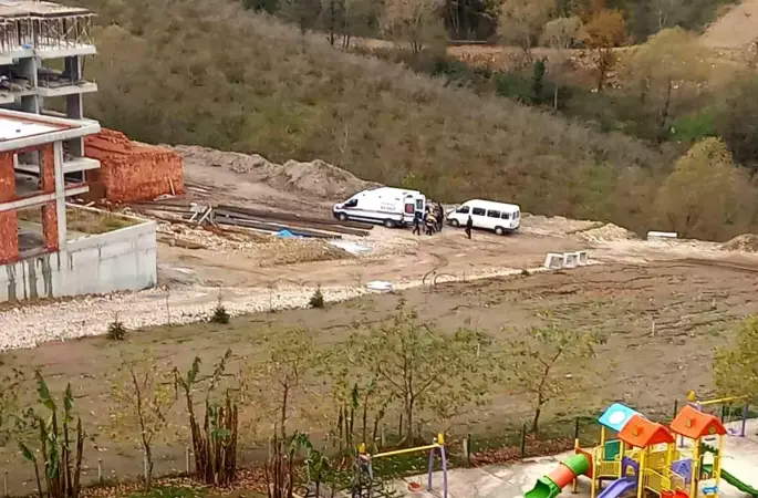 Ünye'de İnşaat İşçisi Düştü