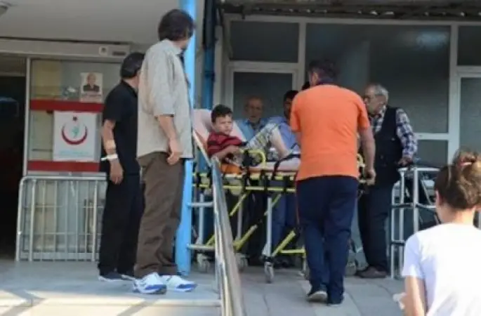 Üzerine Bastığı Yılan Soktu