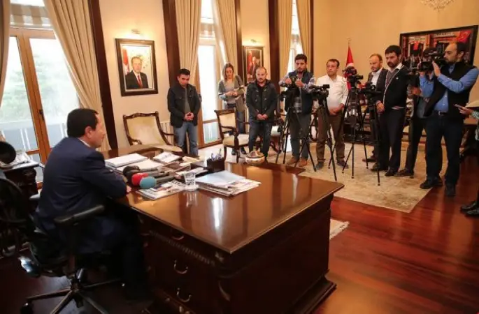 Vali İrfan Balkanlıoğlu’nun 10 Ocak Çalışan Gazeteciler Günü Kutlama Mesajı