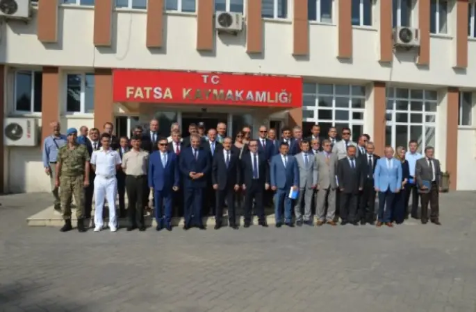 Vali Yavuz Fatsa'da İncelemelerde Bulundu