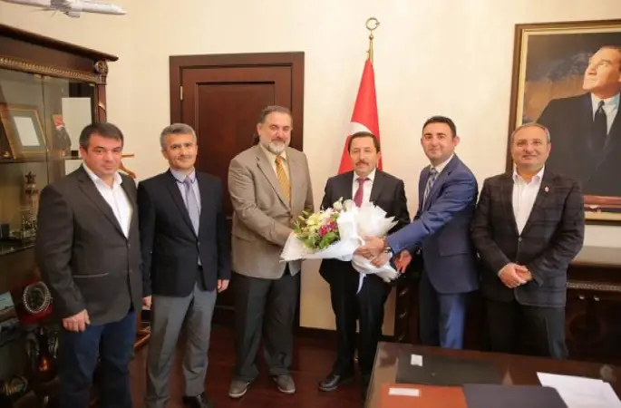 Veteriner Hekimler Odası Yönetiminden, Vali Balkanlıoğlu’na Ziyaret