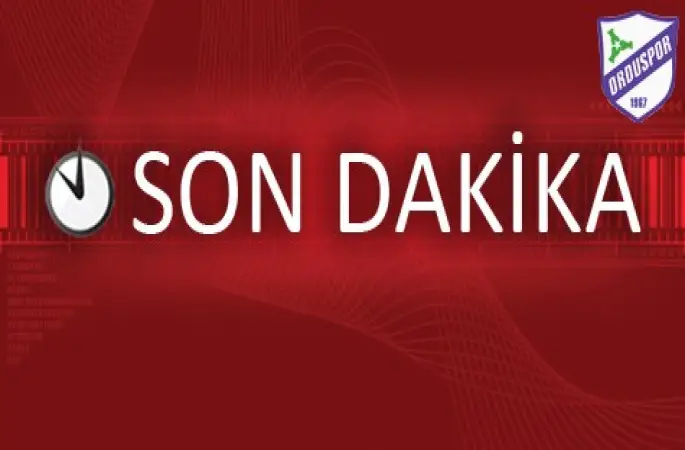 ORDUSPOR dan şok açıklama