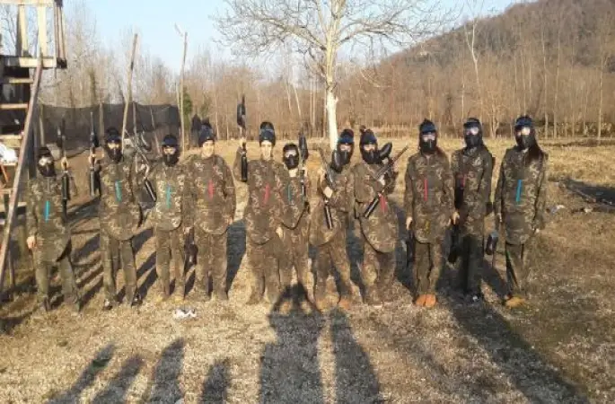 Fatsalı Gençlerin Yeni Tutkusu Paintball