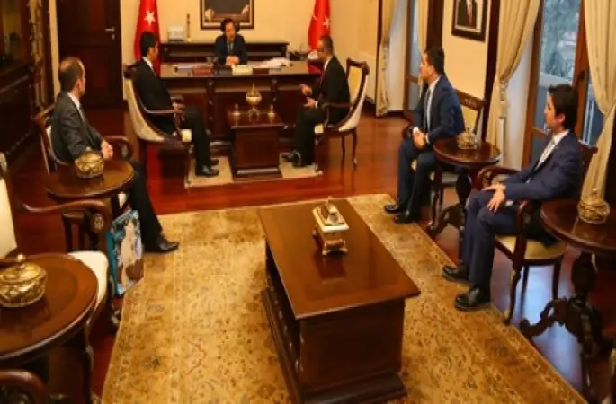 Yeni Kaymakamlardan Vali Balkanlıoğlu’na Ziyaret