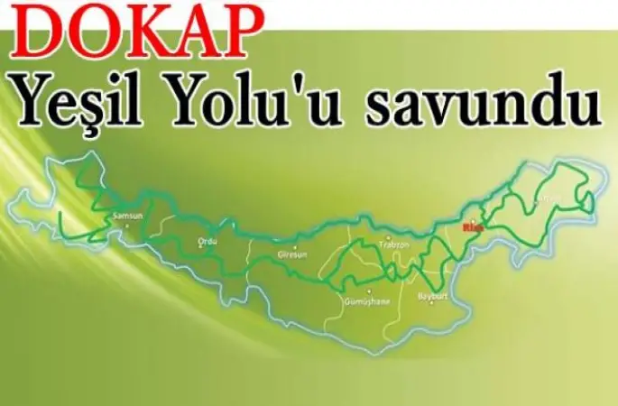 Yeşil Yol Turizmi Geliştirecektir.